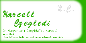 marcell czegledi business card